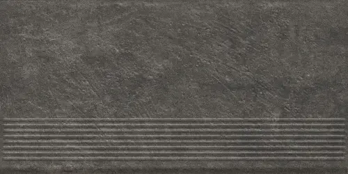 Клинкерная плитка Carrizo Basalt Stopnica Prosta Struktura Mat B1a 30х60
