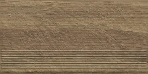Клинкерная плитка Carrizo Wood Stopnica Prosta Struktura Mat B1a 30х60