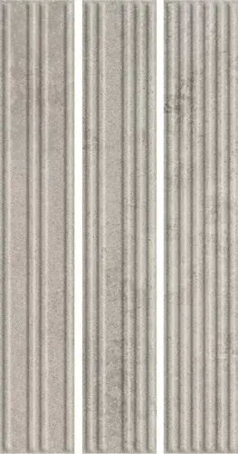 Клинкерная плитка Carrizo Grey Elewacja Struktura Stripes Mix Mat 40х6,6