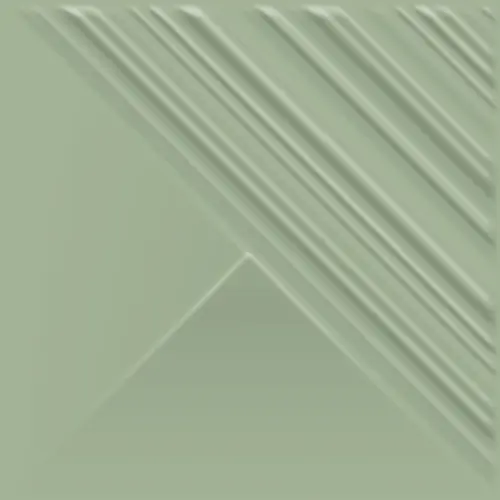 Плитка Paradyz Feelings Green Sciana Struktura Polysk 19.8х19.8