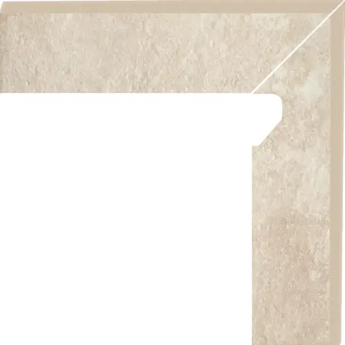 Клинкерный плинтус Paradyz Scandiano Beige Cokol 2 El.-Prawy 8.1х30