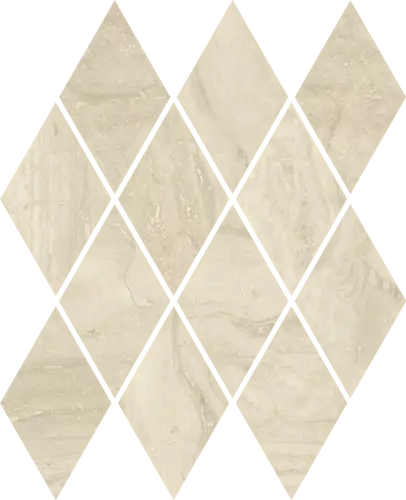 Мозаика Paradyz Silence Beige Mozaika Prasowana Romb Pillow Mat 20.6х23.7