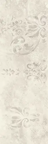 Плитка Paradyz Silence Silver Sciana Carpet Dekor Rekt. Polysk 25х75