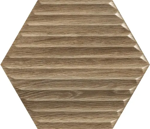 Paradyz Woodskin Wood Heksagon Struktura B 19.8х17.1