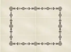 Petracers AD Personam без Инициалов 150X200 AD Personam Blason Nero (TRBlason05)