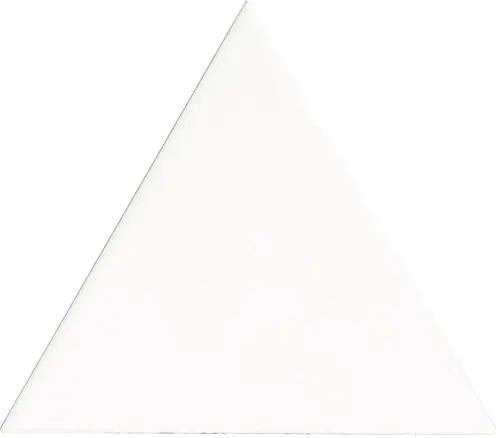 Petracers Triangolo Fondo Bianco Matt 17х17