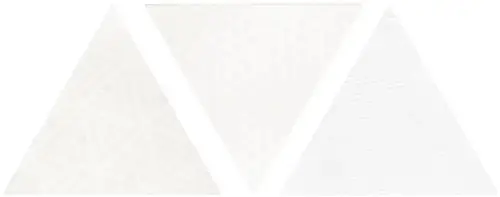 Petracers Triangolo Vibrazioni Bianco Lux 17х17