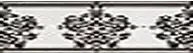 Piemme Elite Frise Bianco/Nero 8x30