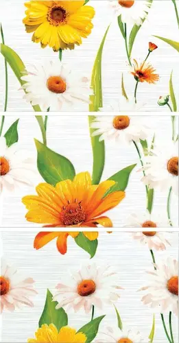 Панно настенное Fiori Dec. Ромашка 40х75