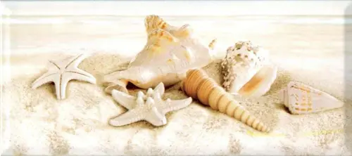 Плитка настенная Legend/ Magnoliya Starfish средние 20х45