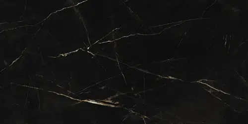 Porcelain Golden Black Glazed Polished 60x120