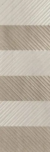 Декор 9542 Sakai Taupe Relieve Hiroki 30х90 матовый, рельефный керамический
