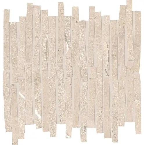 Unique Infinity Mosaico Stick Purestone Beige 34x35.4