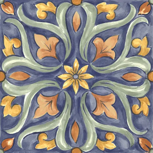 RC8K Amuri Decoro Maiolica Tappeto 4 Glossy 20х20 RT