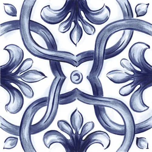 RC8H Amuri Decoro Maiolica Tappeto 2 Glossy 20х20 RT