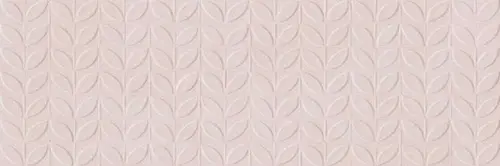 Плитка настенная Vida Struttura Foglia 3D Rosa Rett 30x90