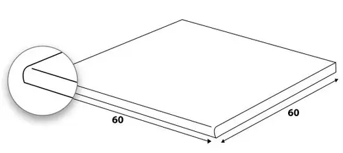 Rako Piazzetta Outdoor DCH66788 59,8x59,8