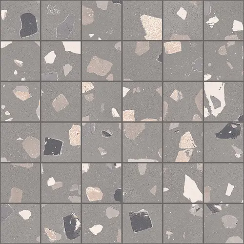 Мозаика Керамогранит DECONCRETE Mosaico De-Medium Grey 30х30