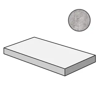Ступень Form Gradone Angolare 120 Sx Grey 33x120 матовая