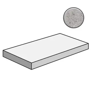 Ступень Form Gradone Angolare 120 Dx Grey 33x120 матовая