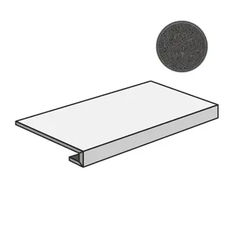 Ступень Highstone Gradone Dark 120 33x120 матовая