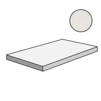 Ступень Insideart White 33x120 матовая
