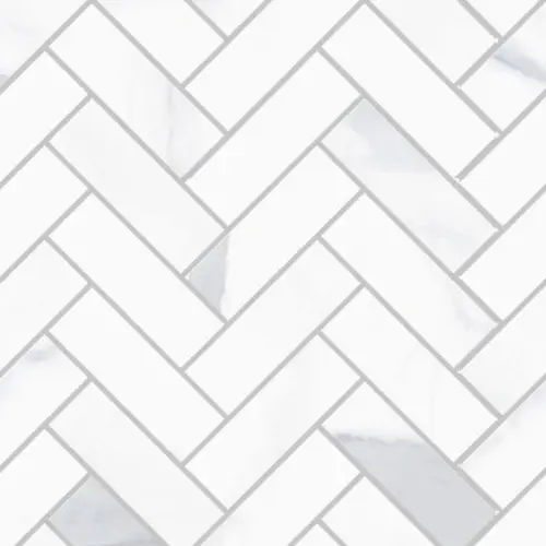 Мозаика Themar Spina Statuario Venato 30x30 матовая