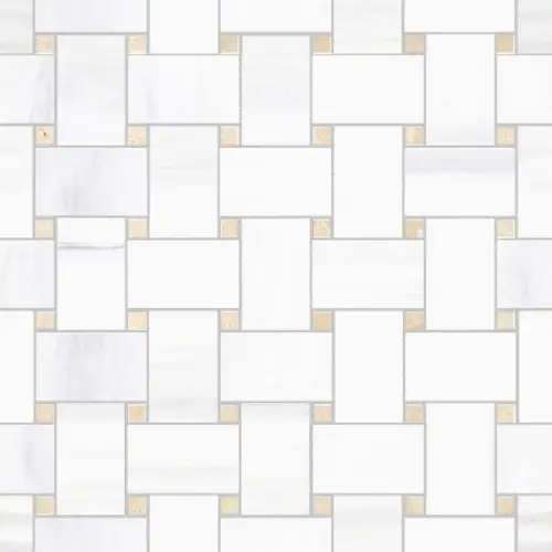 Мозаика Themar Rete Bianco Lasa Kry 30x30 полированная