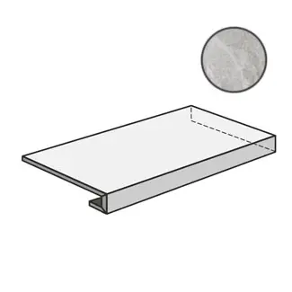 Ступень GR.A.DX Themar Grigio Savoia 33x120 матовая