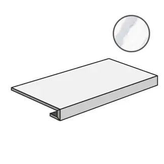 Ступень Grad.120 Themar Statuario Venato 33x120 матовая