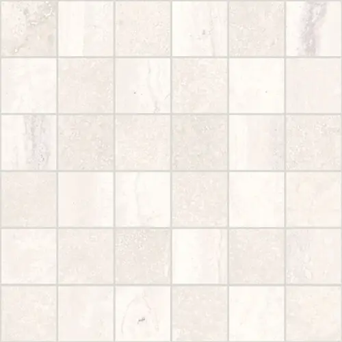 Мозаика Via Appia Mosaico White 30x30 матовая
