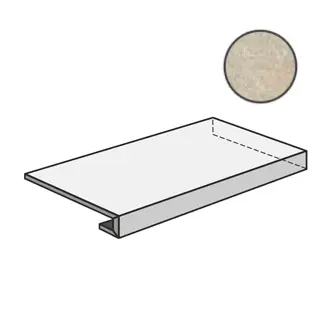 Ступень Waystone Ang. Gradone 120 Dx Sand 33x120 матовая