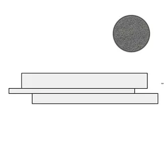 Декоративный элемент Waystone Wall Dark 3x12 матовый