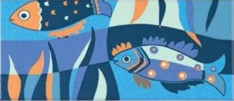 F8011-A Border 9 Fish A 12,5х25