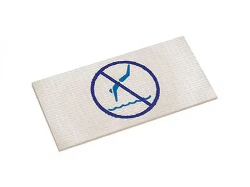 22200 Знак Нет дайвинга на плитке Antislip с сетчатой поверхностью Unglazed-Cobalt 12,5х25