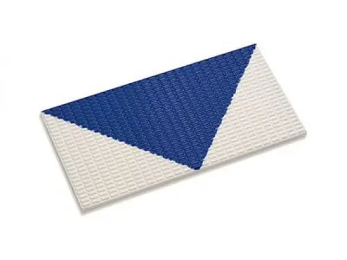 24200 Стрелка на плитке Antislip с сетчатой поверхностью Unglazed-Cobalt 12,5х25