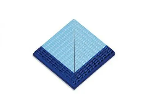 21271 DK Наружный угол плитки с буртиком Cobalt-Light Blue 12,5х12,5