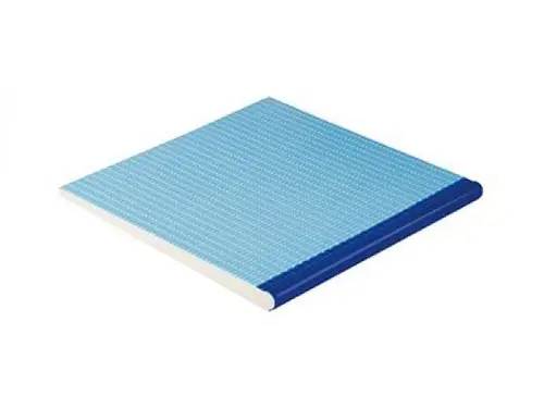 217-2027 Противоскользящая ступень-L с сетчатой поверхностью Cobalt-Light Blue 30х30