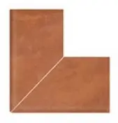 Наружный угол 90° Cotto Flat Handle 25х25