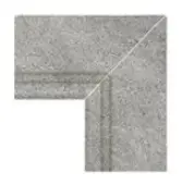 Внутренний угол 90° Pool Garden Grey Handle 30х30