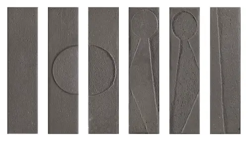 Settecento KOINE ALPHABET LAVA 4,5X18,6