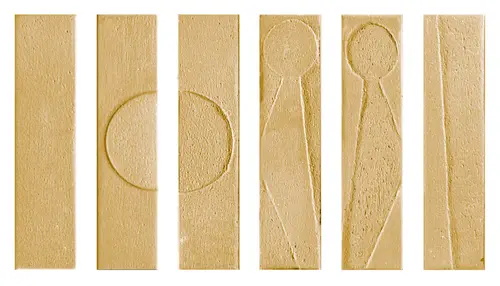 Settecento KOINE ALPHABET OCRA 4,5X18,6