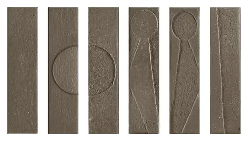 Settecento KOINE ALPHABET TERRA 4,5X18,6