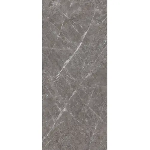 Керамический слэб С0005903 Tundra Gris Luminous Double Polished 120х280 серый полированный под мрамор