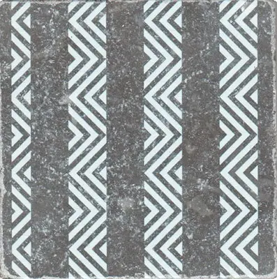 Керамогранит BLACK MARBLE Motif №8 10х10