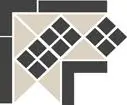 Topcer Octagon Corner Lisbon-1 With 1 Strip Stand.(Tr.16 Dots 14 Strips 14) 21,5x21,5