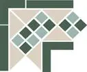 Topcer Octagon new Corner Lisbon With 1 Strip (Tr.16 Dots 13+18 Strips 18) 21,5x21,5