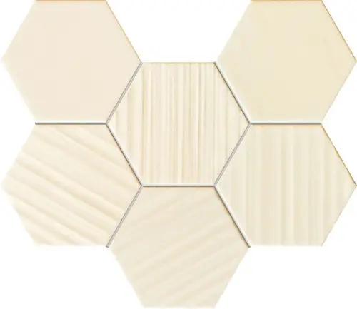 Мозаика Ms-Horizon hex ivory 28,9х22,1