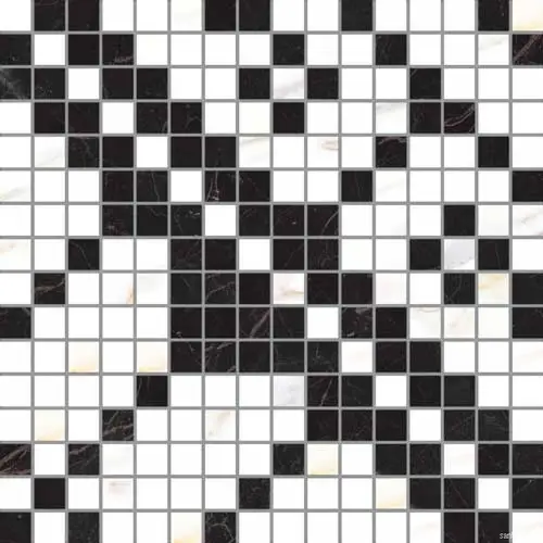 Vallelunga Cava Mosaico Fiore 30x30