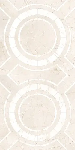 Керамогранит 60х120 см VALLELUNGA INTARSI WARM Creta Satin 3D